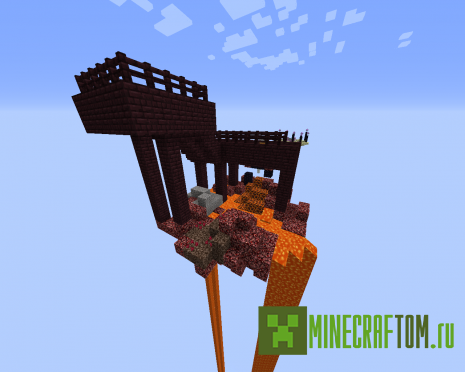 Карта Skyline (Горизонт) для Майнкрафт