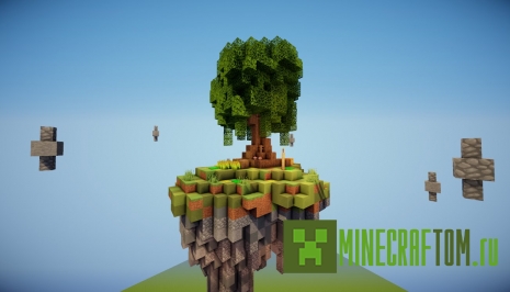 Карта Floating Islands (Плавающие острова) для Minecraft