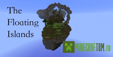 Карта Floating Islands (Плавающие острова) для Minecraft