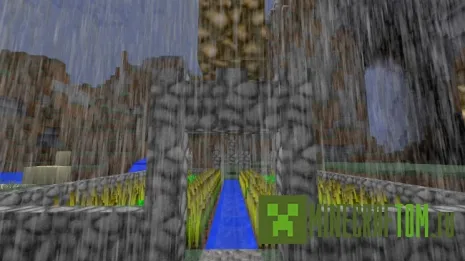 Текстур Realistic Rain (Реалистичный дождь) для 1.8 Текстур Realistic Rain (Реалистичный дождь) для 1.8