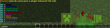 Плагин xTab Colors vAG152 для версии 1.5.2 Minecraft Плагин xTab Colors vAG152 для версии 1.5.2 Minecraft