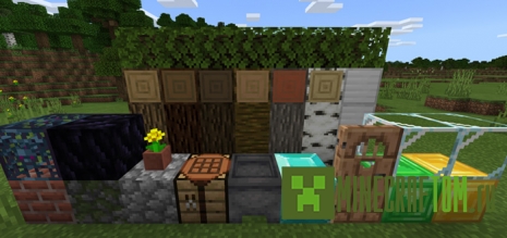 Текстуры New Default (Новые по умолчанию) для MCPE