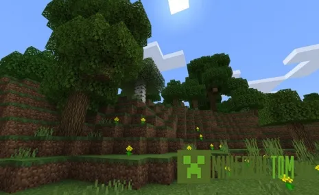 Текстуры New Default (Новые по умолчанию) для MCPE