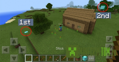 Мод WoodEdit (Редактор мира) для 1.0.Х для MCPE