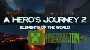 Карта A heros journey 2 elements of the world (Путешествие героев 2)