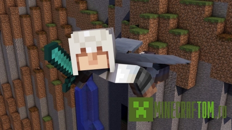 Мод Infinite Elytra Flight (Полет бесконечной Элитры) для 0.17.Х