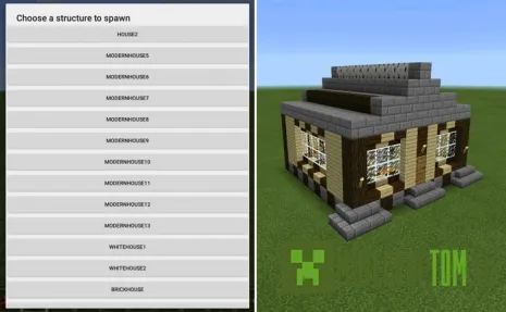Мод X-Structures для 0.14.х MCPE Мод X-Structures для 0.14.х MCPE