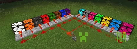 Мод Super Colored Lightning 2000 для 0.15.6 MCPE Мод Super Colored Lightning 2000 для 0.15.6 MCPE