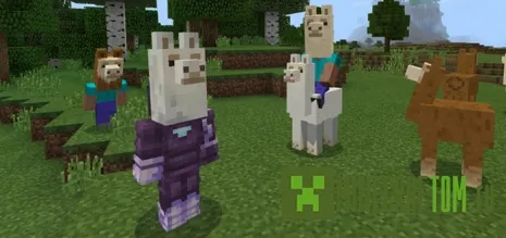 Текстуры Llama Heads Pack (Пакет голов ламы) для MCPE Текстуры Llama Heads Pack (Пакет голов ламы) для MCPE