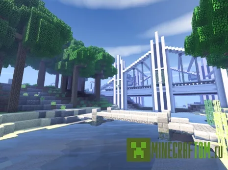 Шейдер CSPE для Minecraft PE