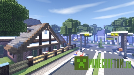 Шейдер CSPE для Minecraft PE