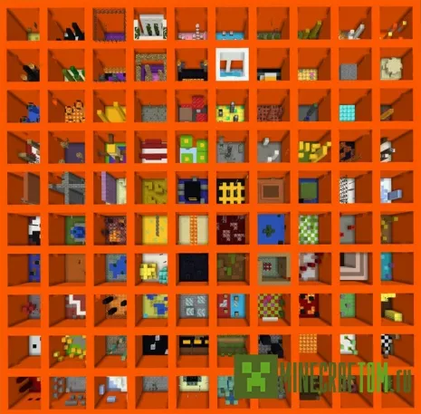 Карта The Orange (Оранжевый) для 1.2 Minecraft PE