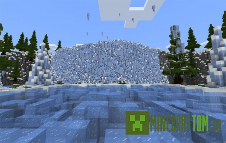 Карта SG Icicles для 1.2.х MInecraft PE