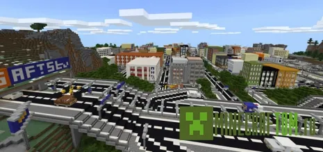 Карта Footscray City (Город Футскрей) 1.2.0.7 MCPE Карта Footscray City (Город Футскрей) 1.2.0.7 MCPE