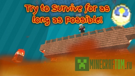 Карта Fire!! (Огонь) для 1.2.0 Minecraft PE Карта Fire!! (Огонь) для 1.2.0 Minecraft PE