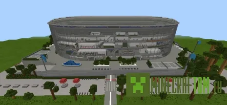 Карта Ice Hockey Arena (Ледовая арена) для 1.1.4 MCPE Карта Ice Hockey Arena (Ледовая арена) для 1.1.4 MCPE