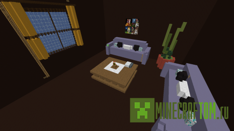 Карта Find One Button: Huge House (Найти одну кнопку)