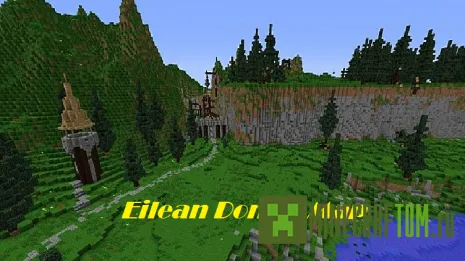 Карта Eilean Donán для Minecraft Карта Eilean Donán для Minecraft