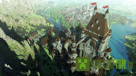 Карта LEM Castle (Замок ЛЕМ) Minecraft