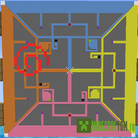 Карта The Gauntlet Interactive Minecraft