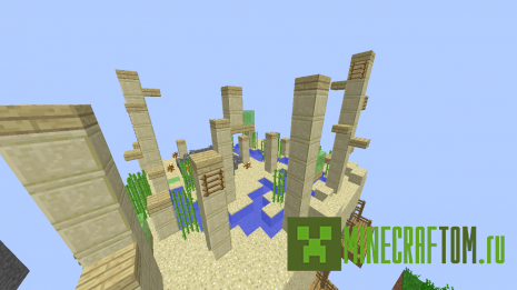 Карта Chunks Jumper (Прыгун по чанкам)