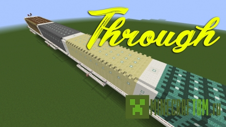 Карта Through (Сквозь) Minecraft