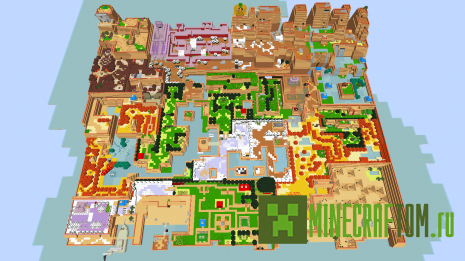 Карта Legend Of Zelda Oracle Of Seasons (Легенда Зельды)