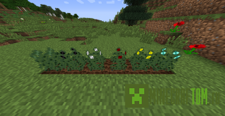 Мод OreCrops (Рудные культуры) для 1.7.10 Мод OreCrops (Рудные культуры) для 1.7.10