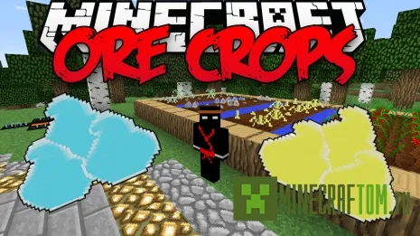 Мод OreCrops (Рудные культуры) для 1.7.10 Мод OreCrops (Рудные культуры) для 1.7.10