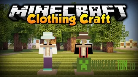 Мод ClothingCraft (Одежда) 1.7.10 Мод ClothingCraft (Одежда) 1.7.10