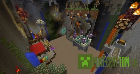 Карта Dash Digger Minecraft