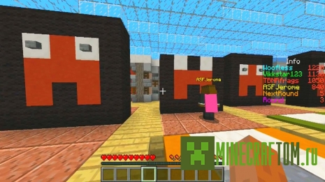 Карта Minigame Blitz