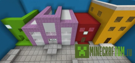 Карта Find The Button: City Edition (Найти кнопку: Город) Карта Find The Button: City Edition (Найти кнопку: Город)