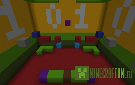 Карта Parkubes для MCPE Карта Parkubes для MCPE