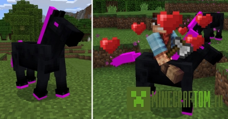 Мод Ender Horse (Эндер лошадь) MCPE Мод Ender Horse (Эндер лошадь) MCPE