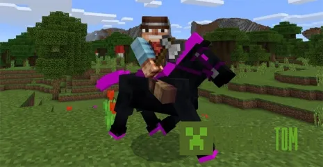 Мод Ender Horse (Эндер лошадь) MCPE Мод Ender Horse (Эндер лошадь) MCPE