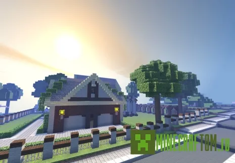 Текстуры CSPE Shaders для MCPE