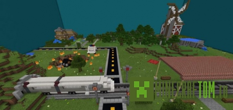 Карта Bloxnite (Блоки) MCPE Карта Bloxnite (Блоки) MCPE