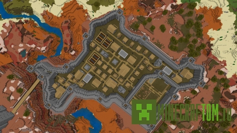 Карта Mesaville (Мезавиль) MCPE Карта Mesaville (Мезавиль) MCPE