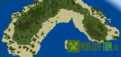 Карта SG Mexa: Tropical для Майнкрафт ПЕ Карта SG Mexa: Tropical для Майнкрафт ПЕ