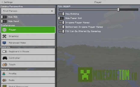 Мод Organized Settings (Организованные настройки) Мод Organized Settings (Организованные настройки)