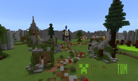 Карта Capture The Flag: The Runaway Edition MCPE Карта Capture The Flag: The Runaway Edition MCPE