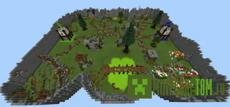 Карта Capture The Flag: The Runaway Edition MCPE Карта Capture The Flag: The Runaway Edition MCPE