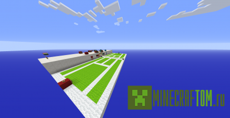 Карта Tennis in Minecraft (Теннис в Майнкрафте)