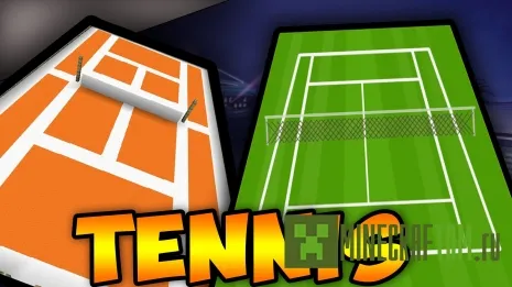 Карта Tennis in Minecraft (Теннис в Майнкрафте)