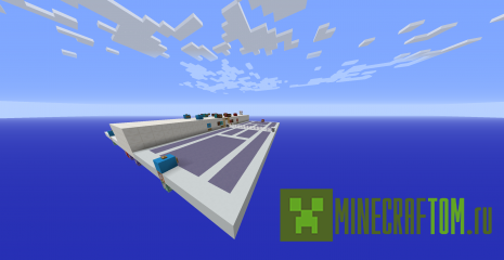 Карта Tennis in Minecraft (Теннис в Майнкрафте)