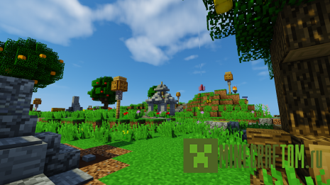 Карта Bow Blitz (Разгром лука) Майнкрафт