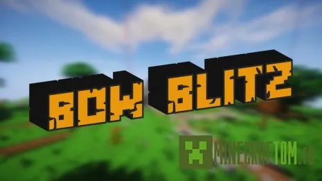 Карта Bow Blitz (Разгром лука) Майнкрафт