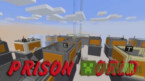 Карта Prison World (Тюремный мир) Minecraft Карта Prison World (Тюремный мир) Minecraft