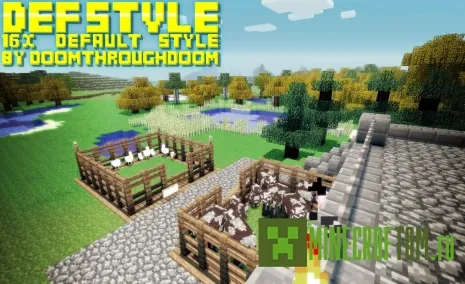 Текстуры DefStyle 1.8 Minecraft Текстуры DefStyle 1.8 Minecraft